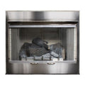 Stainless Steel Bi-Fold Glass Doors for 42" Carol Rose Collection  - BDO42SS