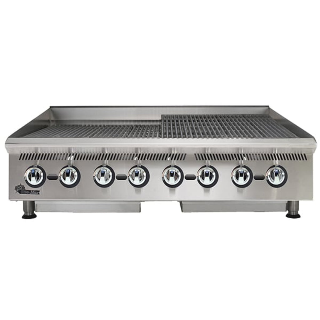 Star 8H-8148RCBB 48 inches 160,000 BTU Natural Gas Radiant Ultra-Max® Gas Charbroilers - 8H-8148RCBB