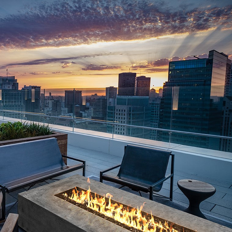 Tavola 6 Fire Table LifeStyle 1