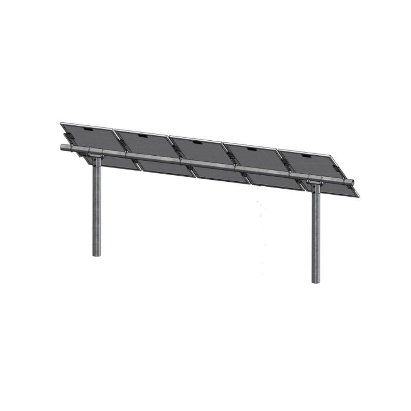 Tamarack Solar Horizontal Pole Mount Modules - 2 Pole - UNI-PGRM/5P2