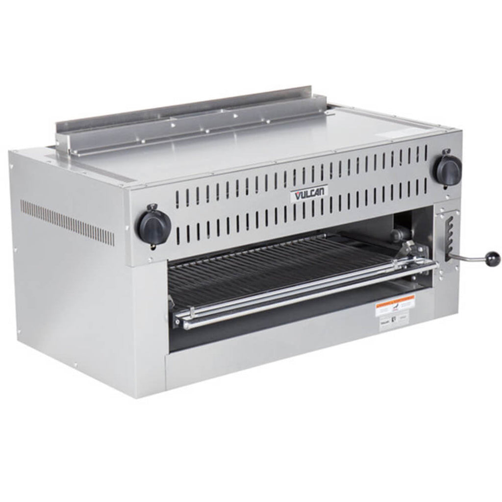 Vulcan 36RB-P 36" Liquid Propane Gas Radiant Salamander Broiler - 50 000 BTU - 36RB-P