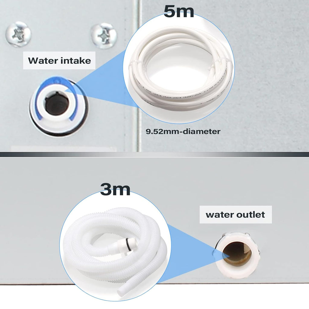 Antarctic Star Commercial Ice Maker Machine Freezer Large Storage - Z58160