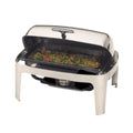 Adcraft  American Metalcraft ADAGIORT26 Rectangular Adagio Chafer with Silver Trim - 360.64 - ADAGIORT26