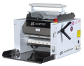 AMPTO Dough Roller & Sheeter table top. 16'' roll width. 16 lbs dough capacity. 75 rpm - CL-390