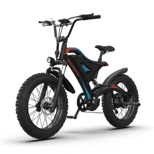 Aostirmotor S18-MINI 48V 500W Mini Fat Tire Electric Bike