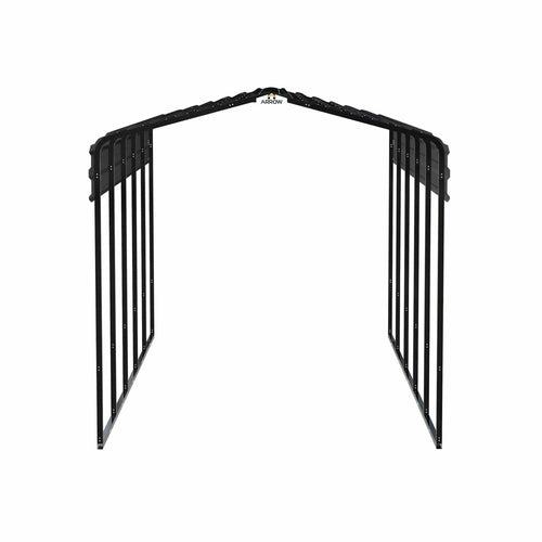 Arrow | Carport 10x24x9 ft Charcoal CPHC102409
