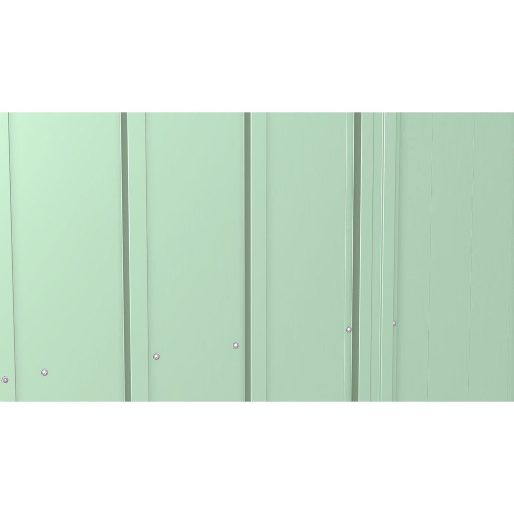 Arrow | Classic Steel Storage Shed, 6x4 ft., Sage Green CLP64SG