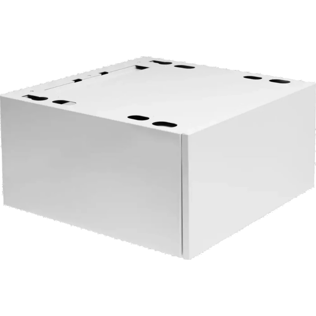 Asko White Pedestal Drawer with Shelf - HPS5323W