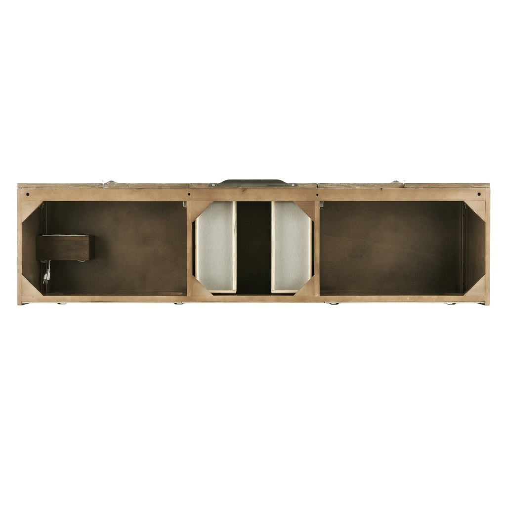 James Martin Vanities Mercer Island 72" Double Vanity - 389-V72D-AGR-G-DGG