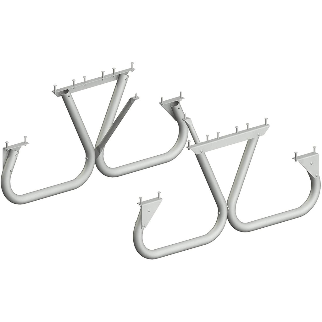 Pilot Rock 2 Pack 6'/8' Outdoor Steel Non Tip Picnic Table Leg Kits (Frame Only) - 415897