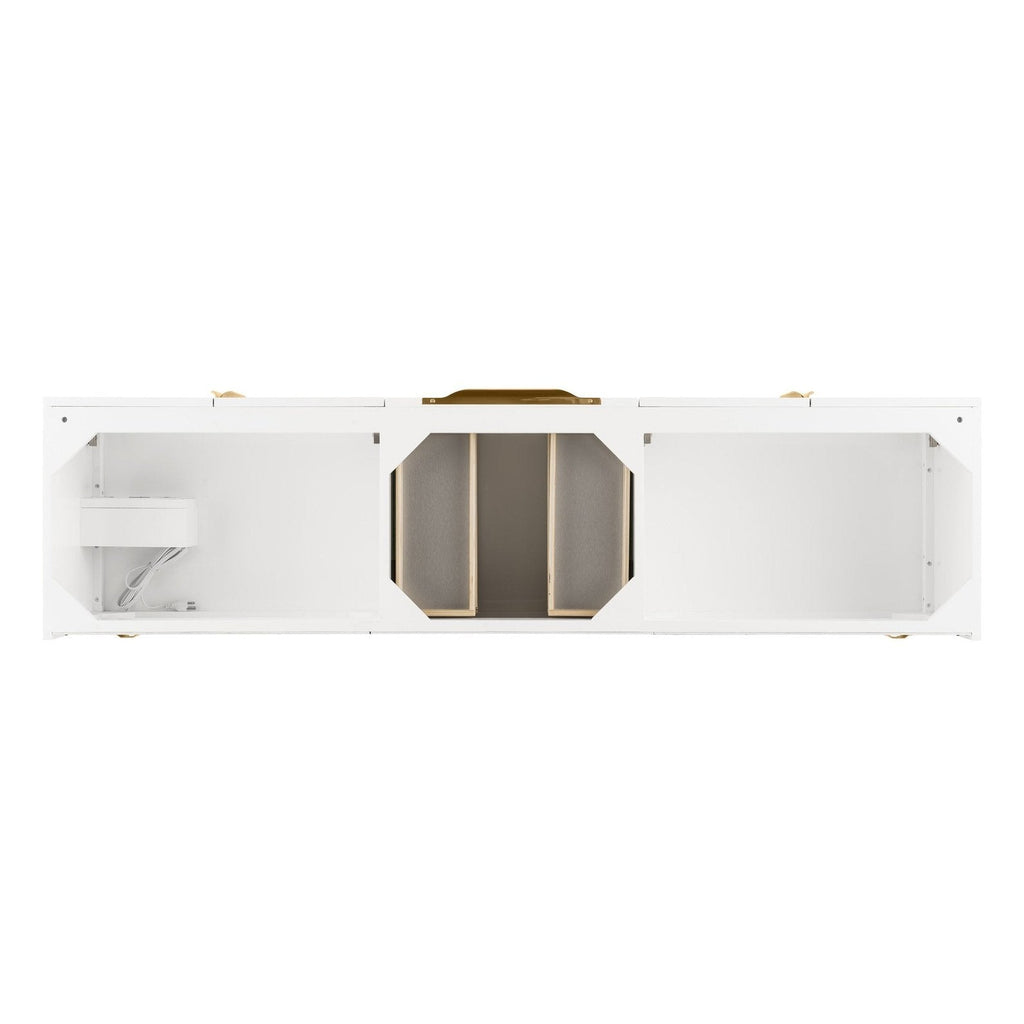 James Martin Vanities Mercer Island 72" Double Vanity - 389-V72D-AGR-G-DGG