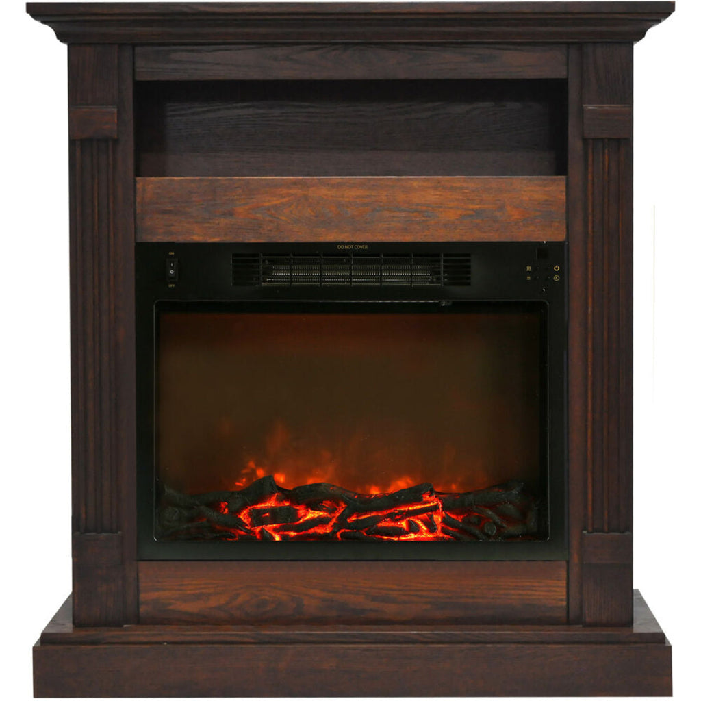Cambridge Electric Mantel Fireplaces  - CAMBR3437 1WAL