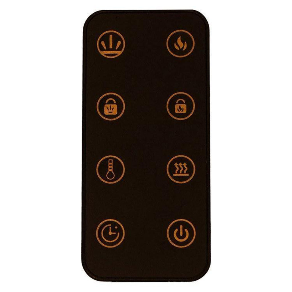 Cambridge 78 In. Wall-Mount Electric Fireplace in Black with Multi-Color Flames and Crystal Rock Display - CAM78WMEF-1BLK