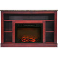 Cambridge 47 In. Electric Fireplace with Enhanced Log Insert - CAM5021-1CHRLG2