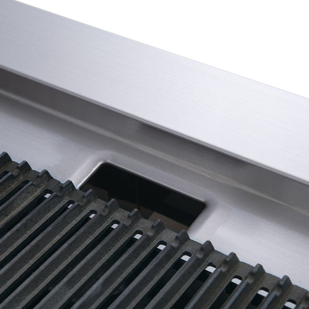 Chef AAA - TCCB24 Commercial 24 in. Countertop Charbroiler - TCCB24