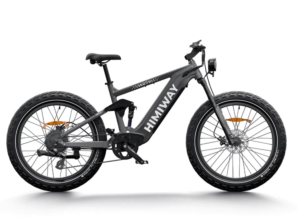 Himiway D7 / Full Suspension Electric Hunting Bike - HMW-D7-BK-US-02