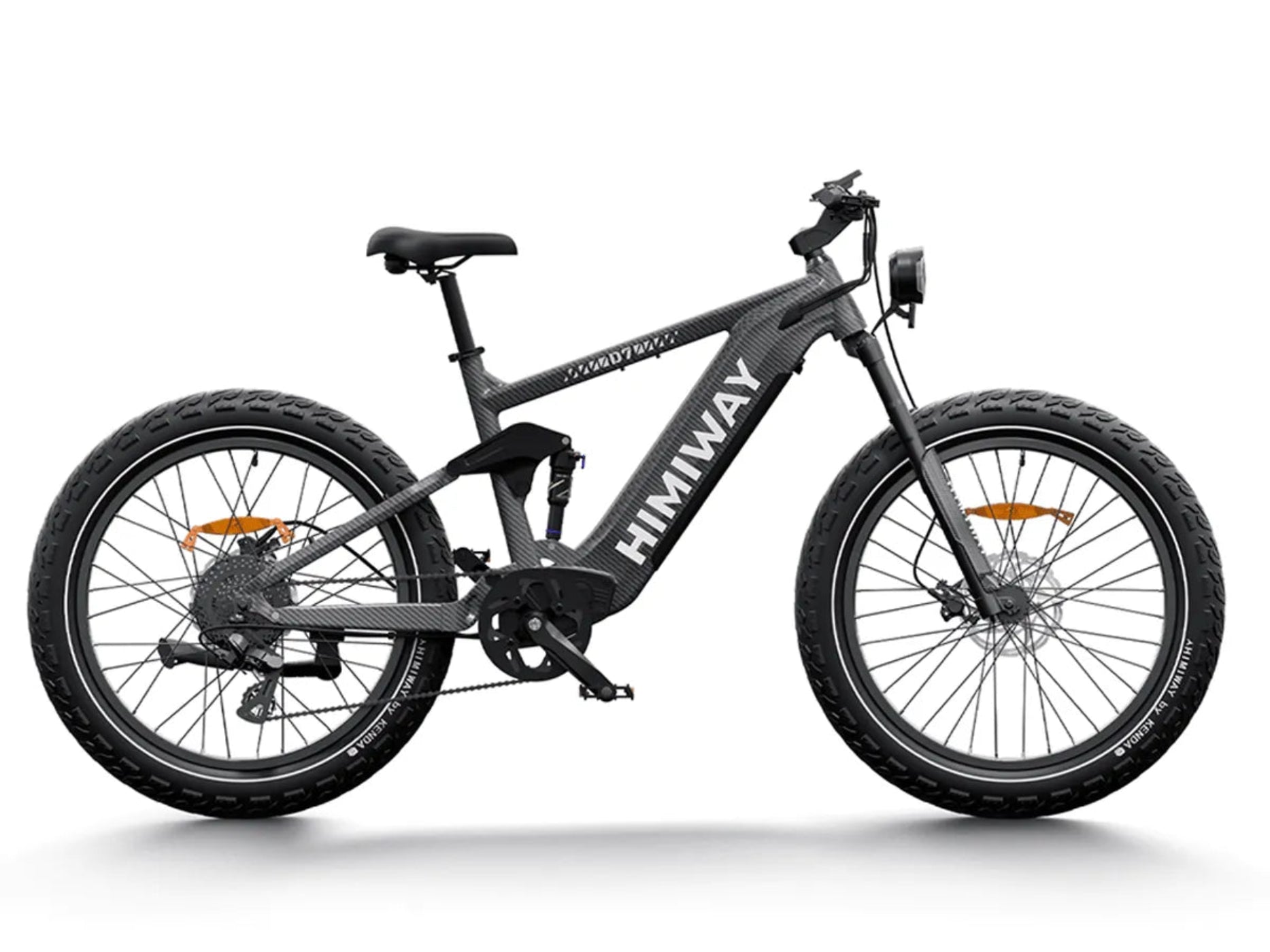 Himiway D7 / Full Suspension Electric Hunting Bike - HMW-D7-BK-US-02