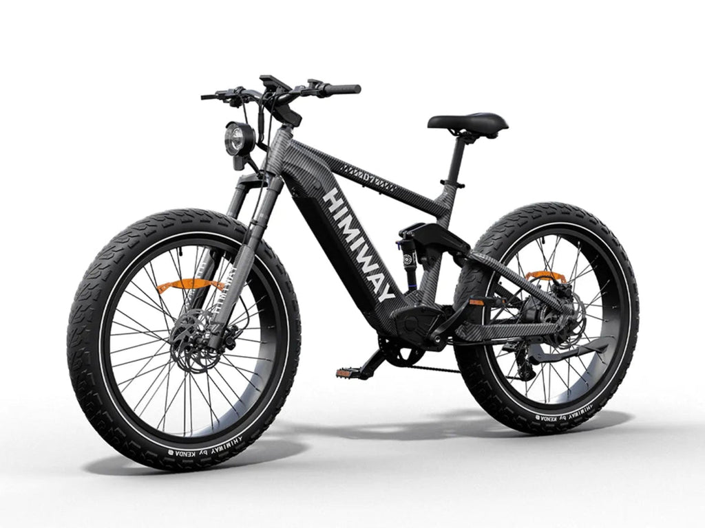 Himiway D7 / Full Suspension Electric Hunting Bike - HMW-D7-BK-US-02