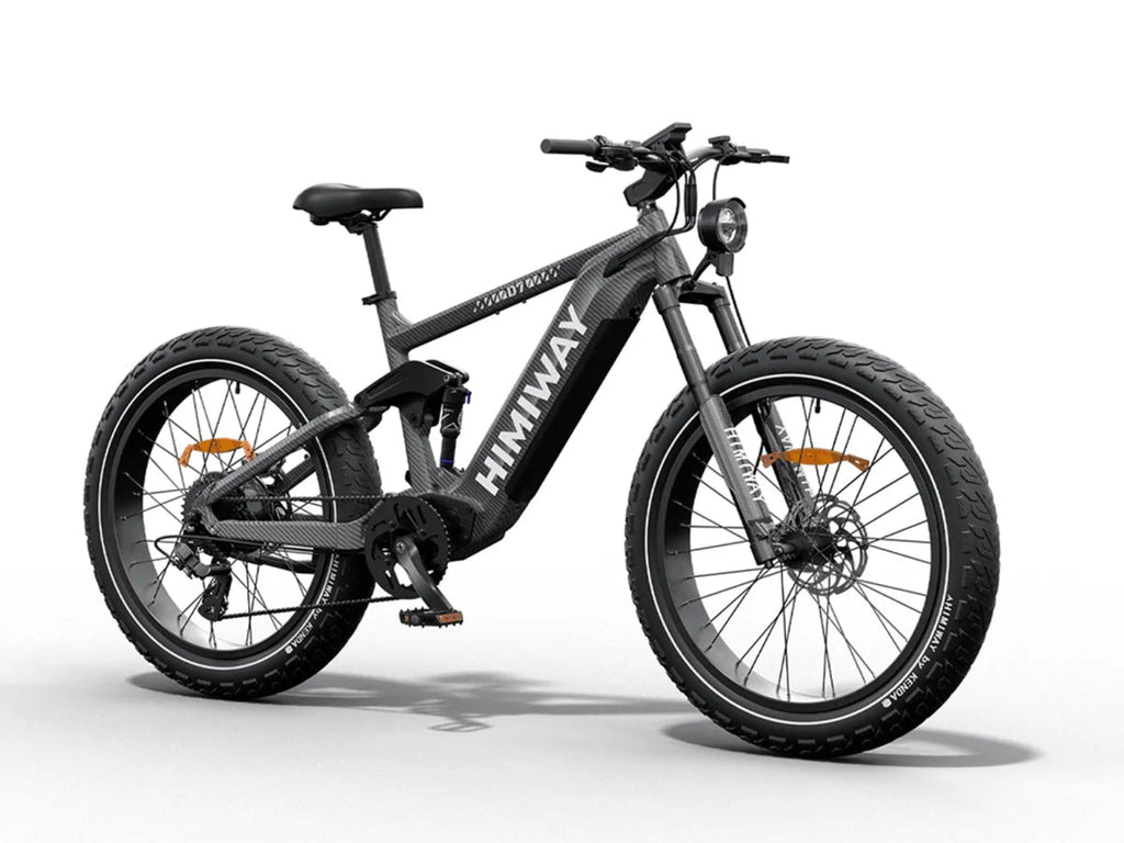 Himiway D7 / Full Suspension Electric Hunting Bike - HMW-D7-BK-US-02
