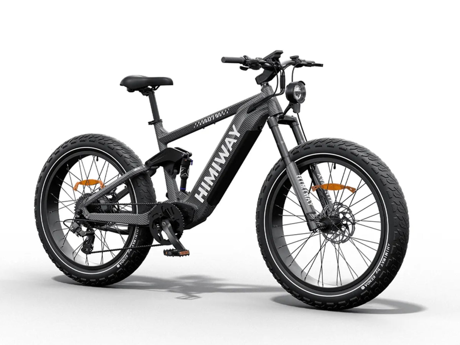 Himiway D7 / Full Suspension Electric Hunting Bike - HMW-D7-BK-US-02