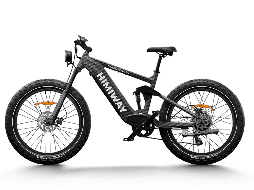 Himiway D7 / Full Suspension Electric Hunting Bike - HMW-D7-BK-US-02