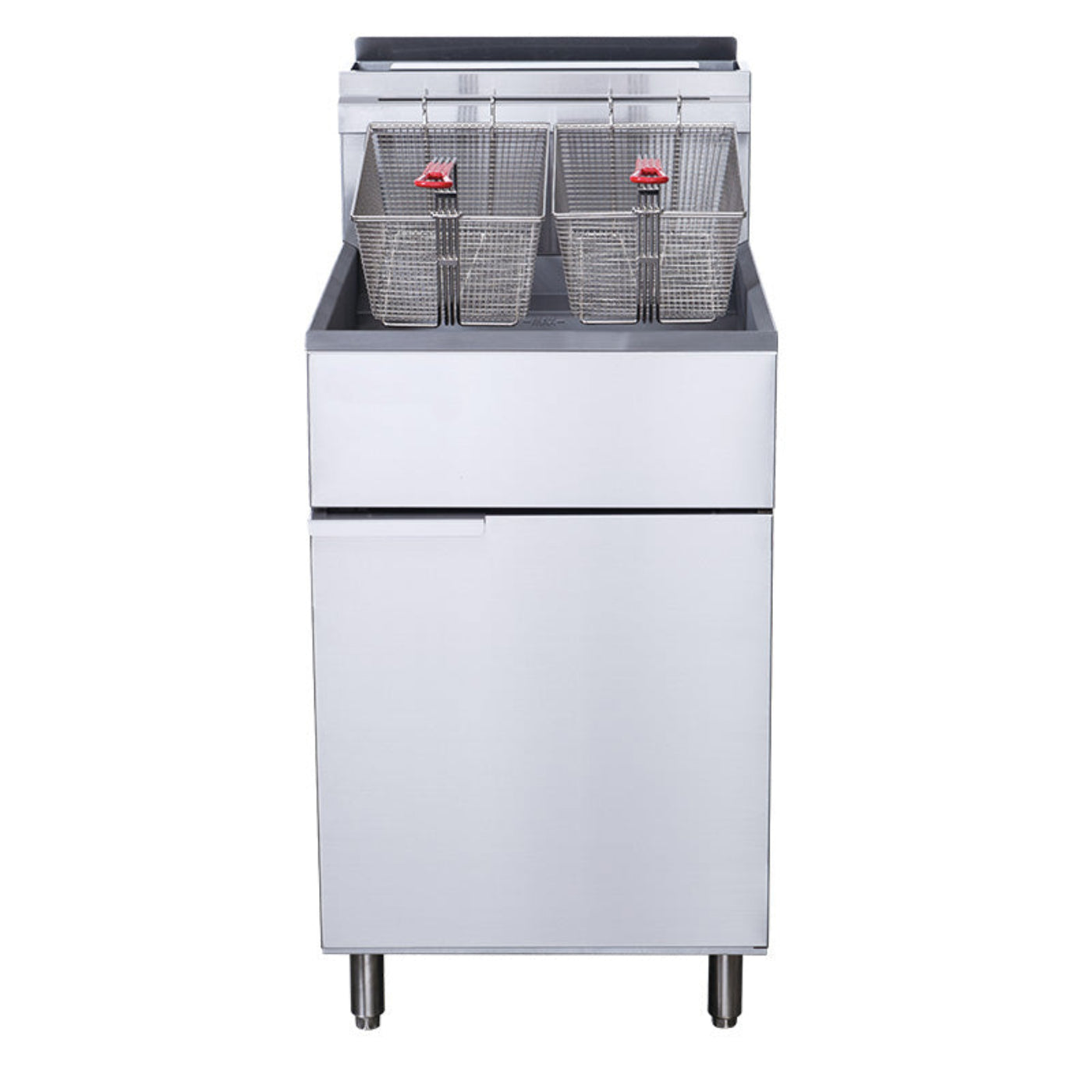 Chef AAA - TCF5-LPG Commercial 70lbs Liquid Propane Gas Fryer with 5 Tube Burners - TCF5-LPG