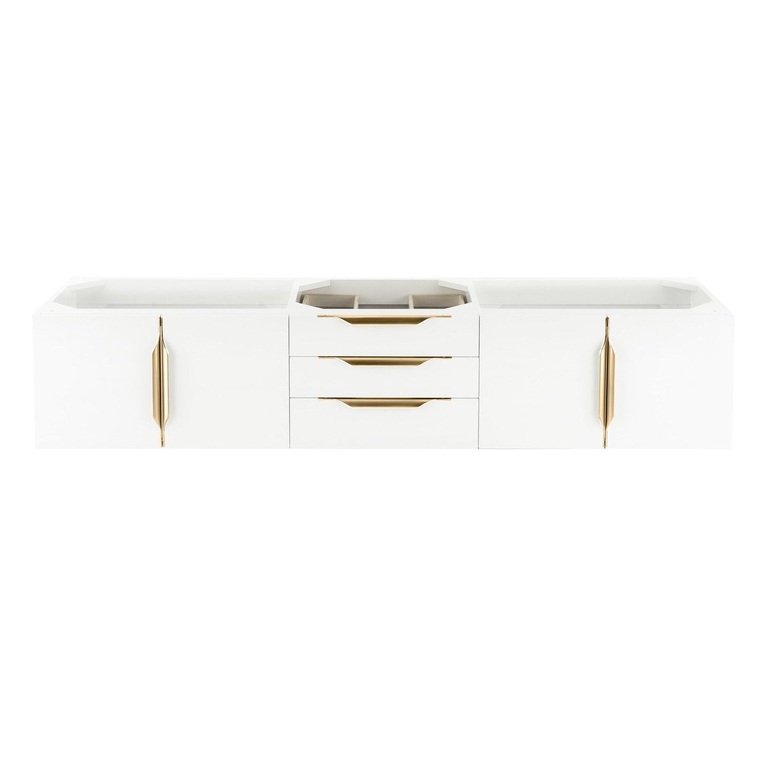 James Martin Vanities Mercer Island 72" Single Vanity - 389-V72S-AGR-G-DGG