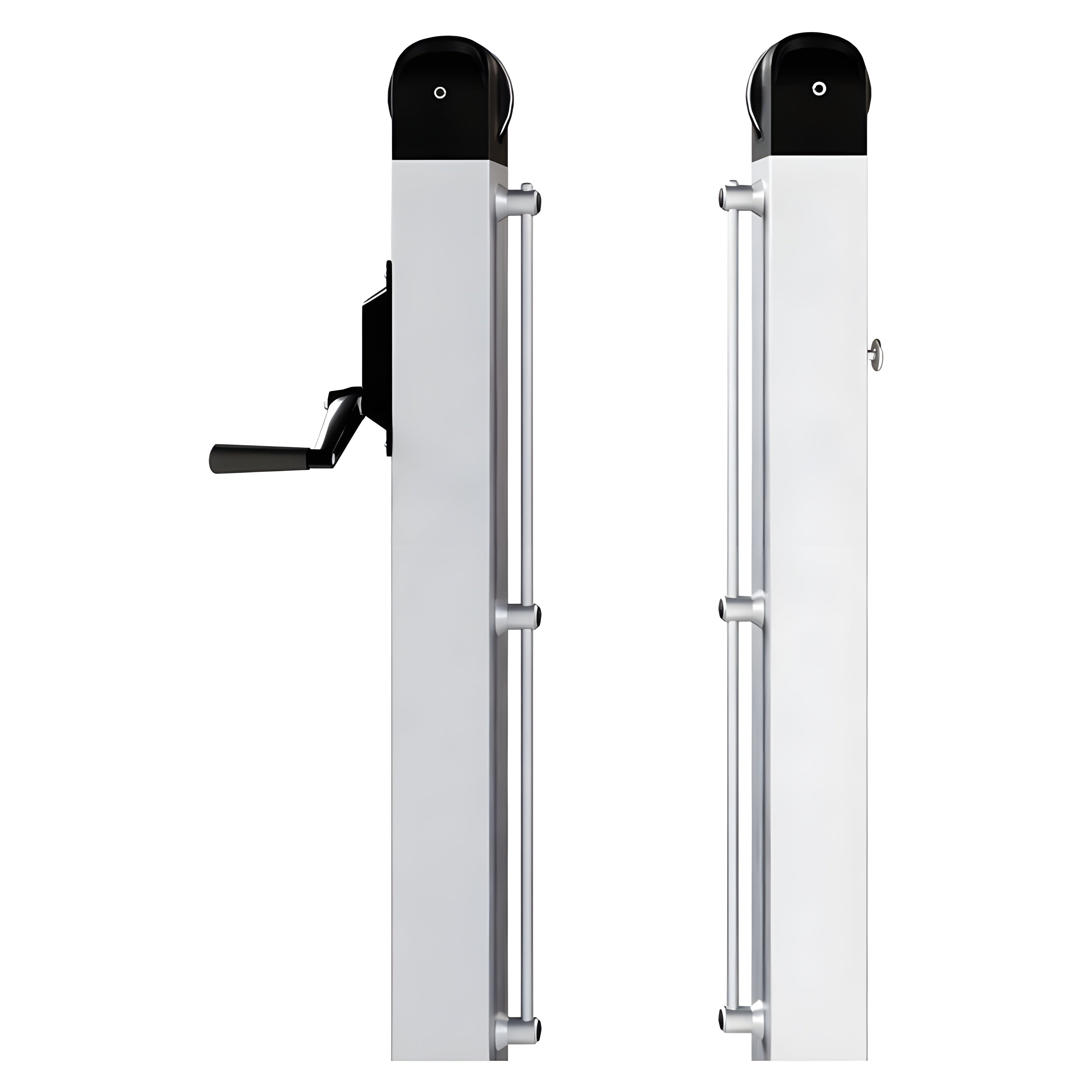 Dominator Square Heavy-Duty Inground Pickleball System - spb-ig22