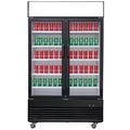 Chef AAA - TSM33R Commercial 39" 2 Glass Door Merchandiser Refrigerator 33.5 cu.ft. - TSM33R
