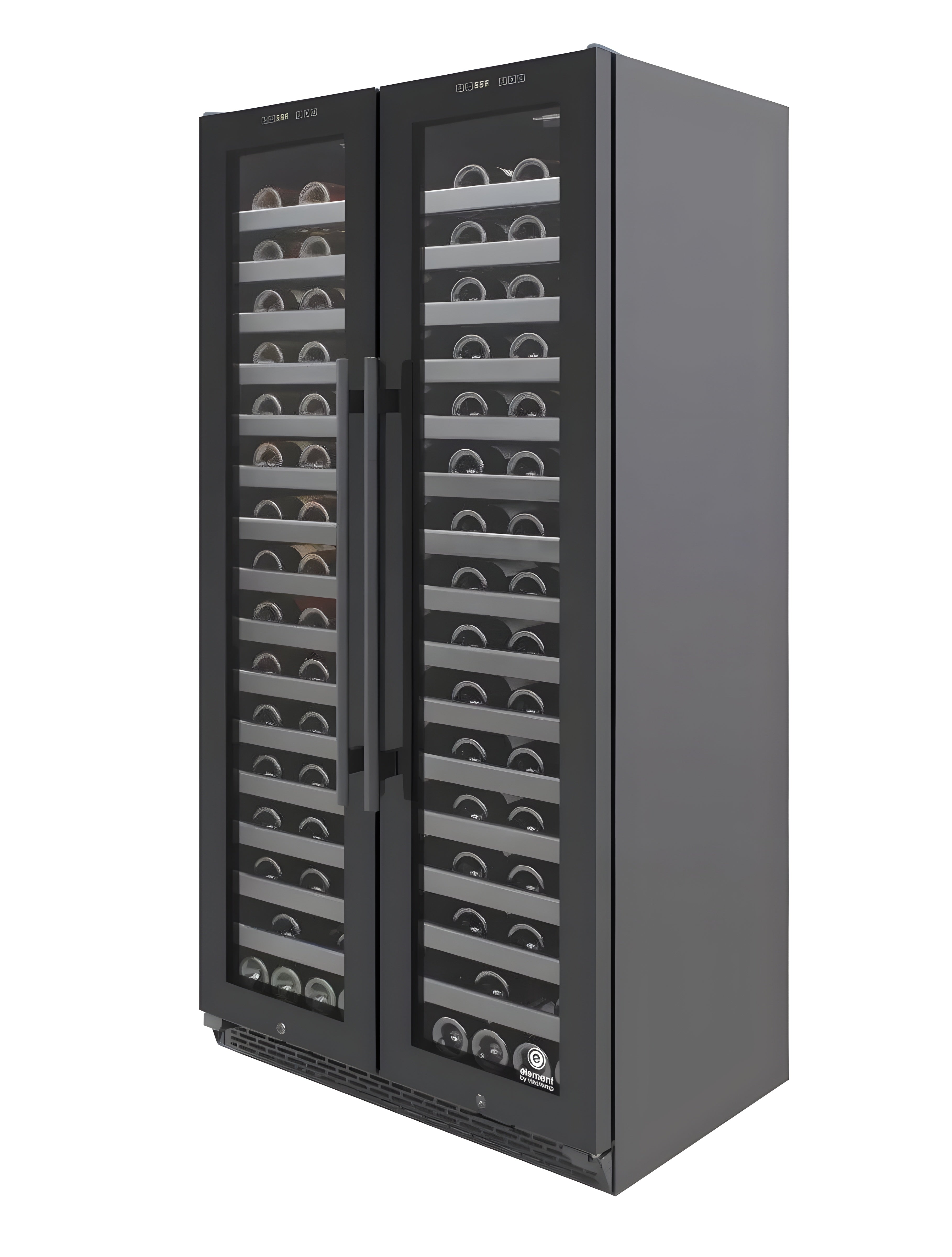 Vinotemp 36-Inch Double Door Wine Cooler - EL-36TD180
