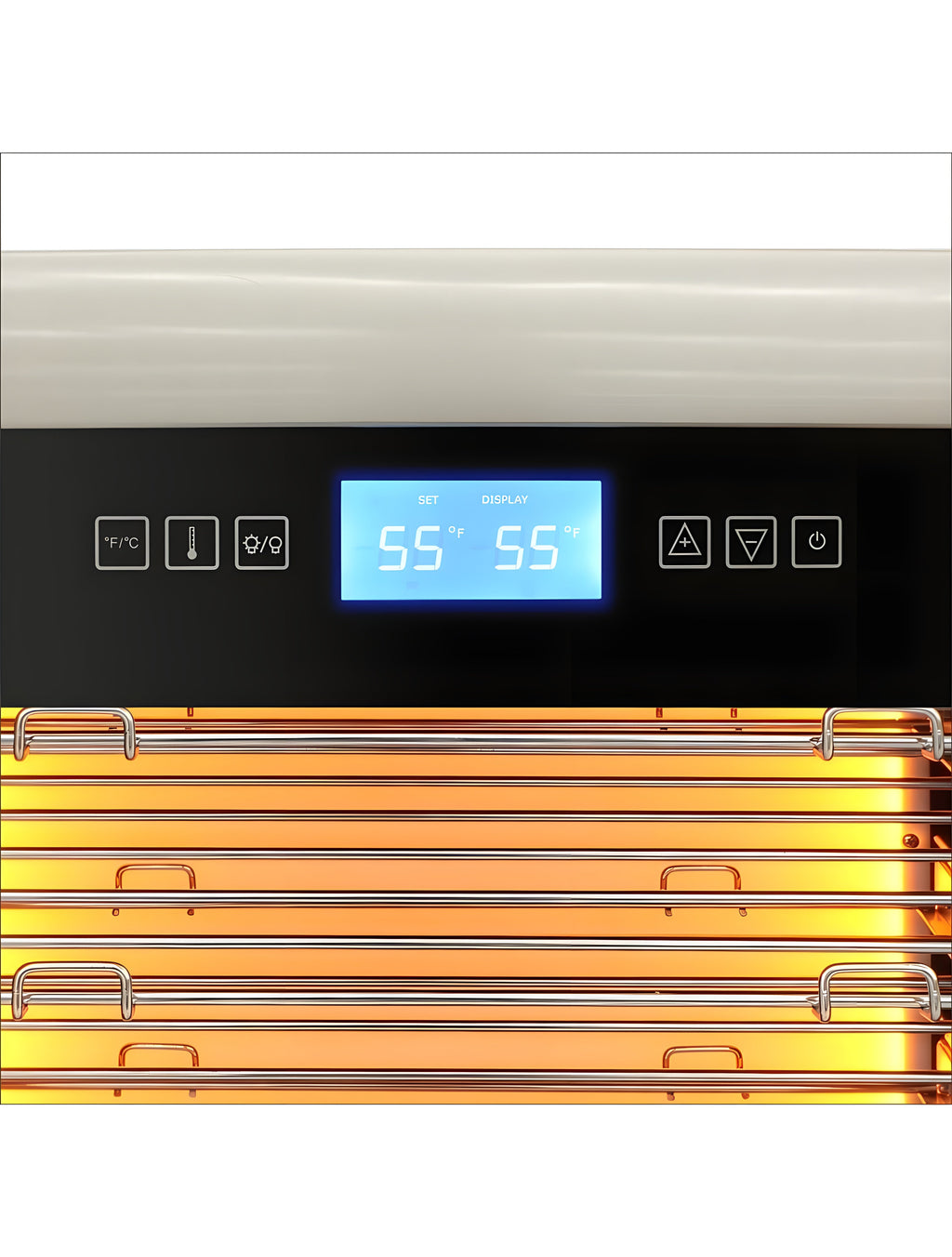 Vinotemp 41-Bottle Single-Zone Wine Cooler (Stainless) - EL-WCU104-02