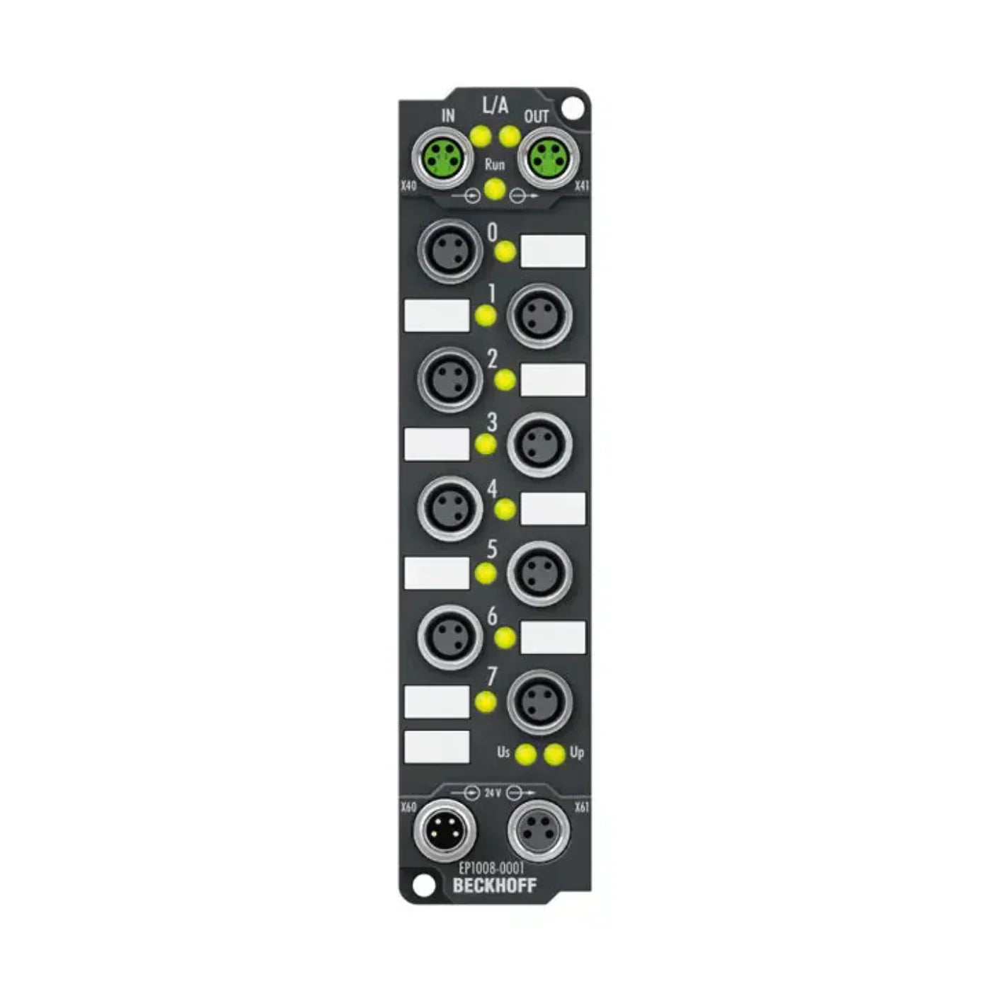 Beckhoff EtherCAT Box, 8-Channel Digital Input - EP1008-0001
