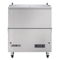 Maxx Cold Milk Cooler, 34"W, Stores up to (8) 13" Milk Crates, in Stainless Steel - MXMC34HC