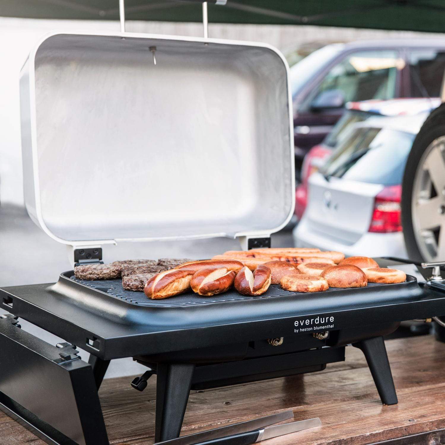 Everdure By Heston Blumenthal FORCE 48-Inch 2-Burner Propane Gas Grill With Stand  - G2MUS