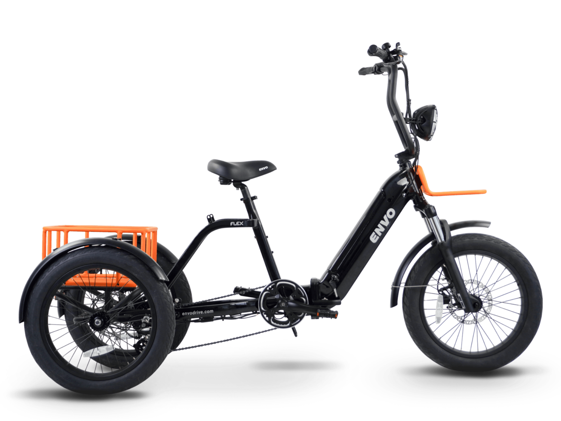 Tru Grit Flex Trike | ENVO Fat Tire Electric Adult Trike - 1770270763437_784