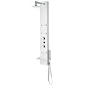 Tru Grit  Donna Series 60 in. 6-Jetted Full Body Shower Panel with Heavy Rain Shower and B - 1770270811163_164