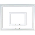 First Team 36" X 54" (1/4" Thick) Tempered Glass Backboard FT216