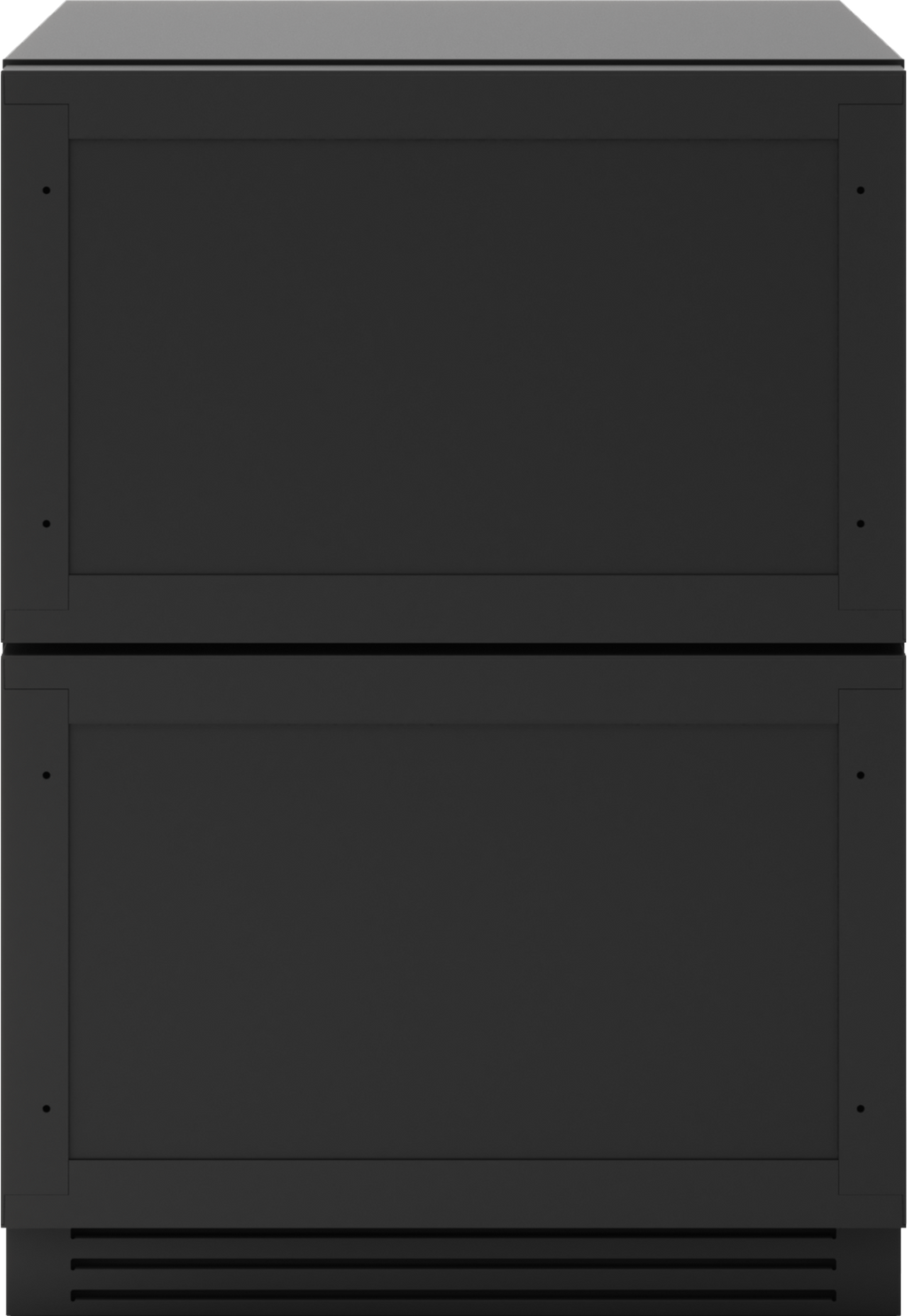 ZEPHYR Presrv Refrigerator Freezer Drawers, 24in, Panel Ready Custom Panel Ready - PRRFD24C2AP