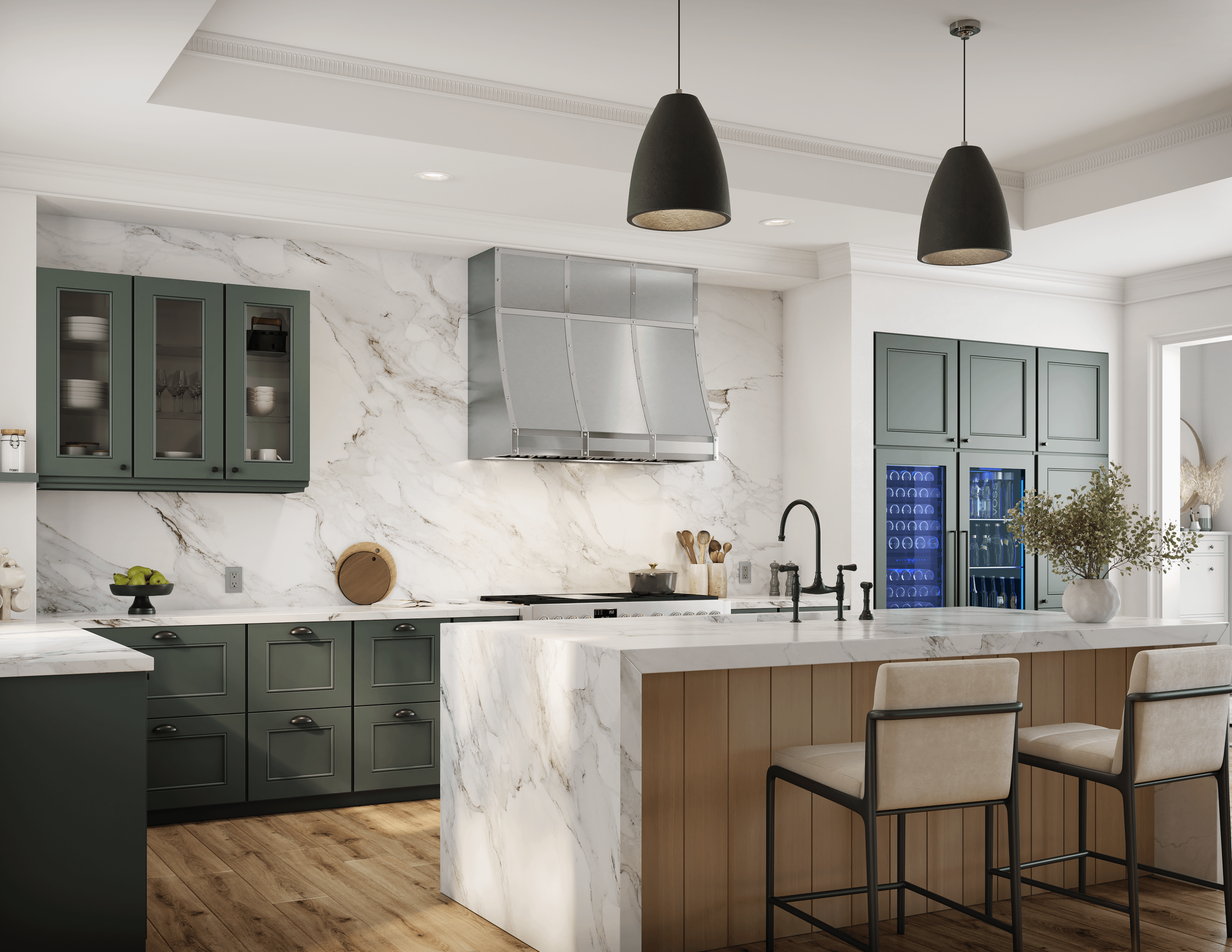 ZEPHYR Forte Wall Custom Hood, 36in, SS, BODY ONLY in Stainless Steel - CHFT36ASX