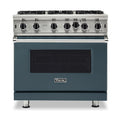 VIKING 36" Open Burner Gas Range Viking 5 Series Gray - VGIC53626BSQLP