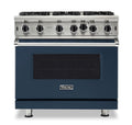 VIKING 36" Open Burner Gas Range Viking 5 Series Blue - VGIC53626BSBLP
