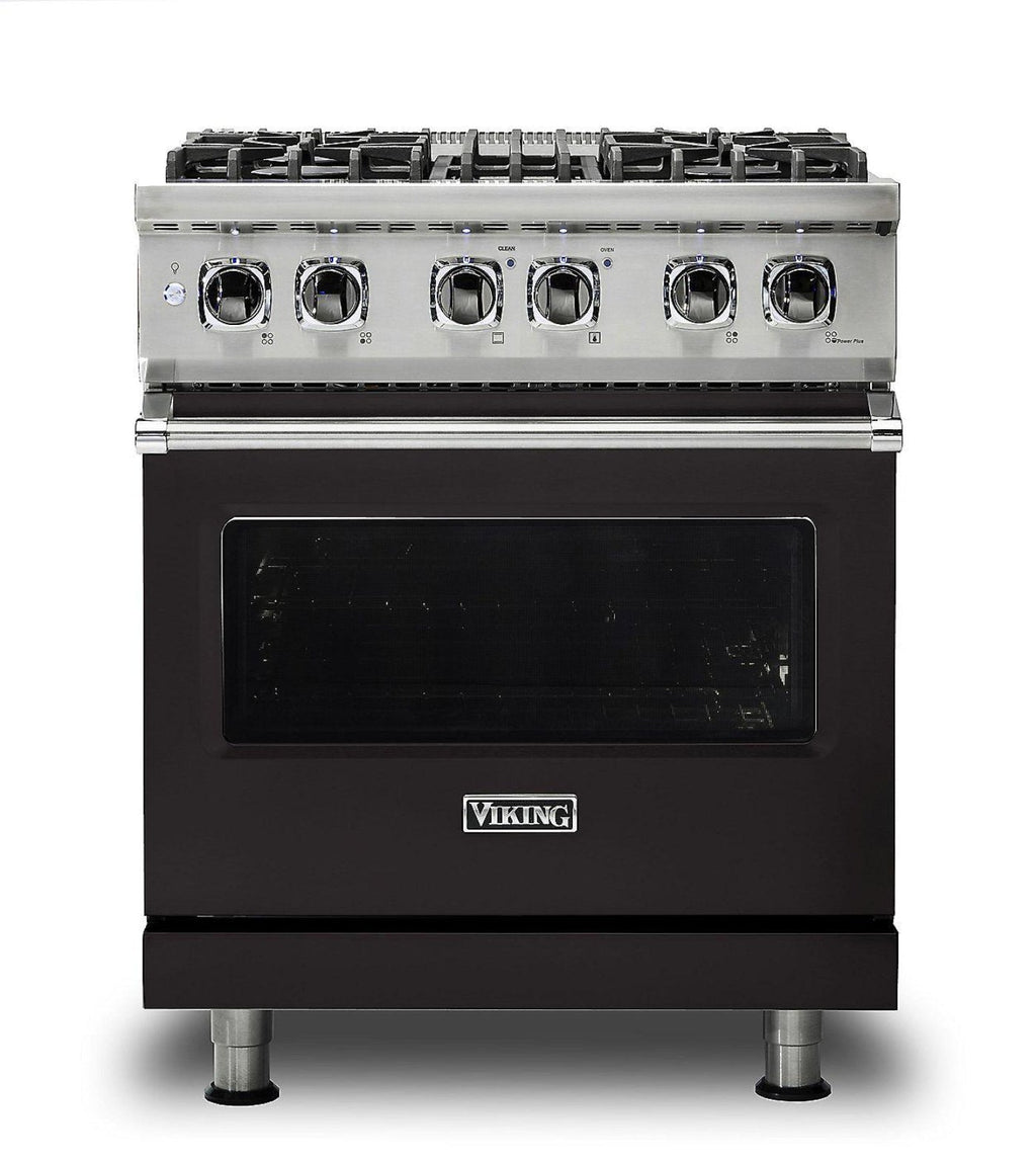 VIKING 30" Dual Fuel Range Viking 5 Series Black - VDR5304BONLP