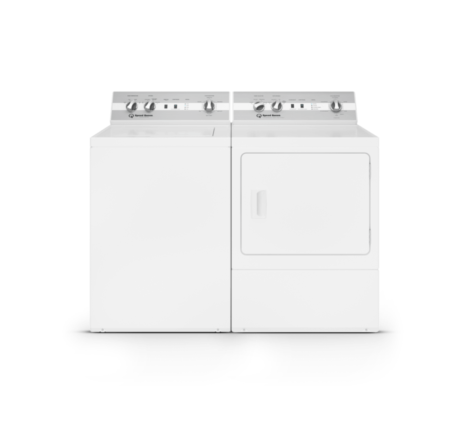SPEED QUEEN DC5004WE DC5 Sanitizing Electric Dryer with Pet Plus Extended Tumble Steam  White - DC5004WE