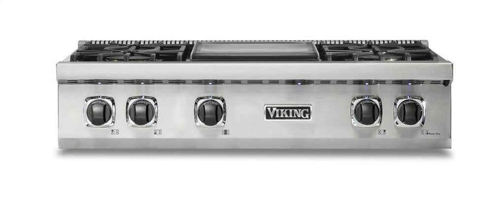 VIKING 36" 5 Series Gas Rangetop in Stainless Steel - VRT5364GSSLP