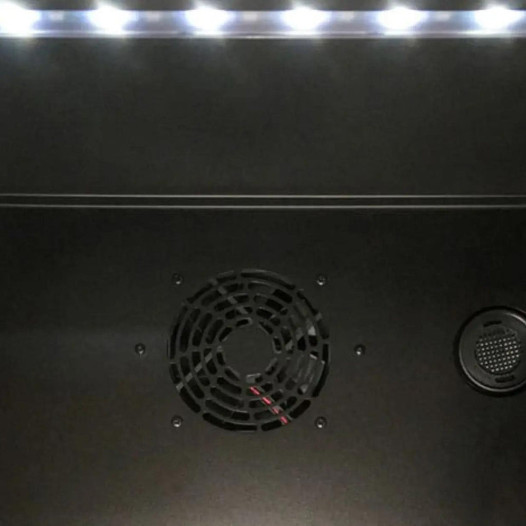 XO APPLIANCE XOU24WDZGBR Dual Zone Wine Cooler, 24" Black Glass, Right Hinge Black - XOU24WDZGBR