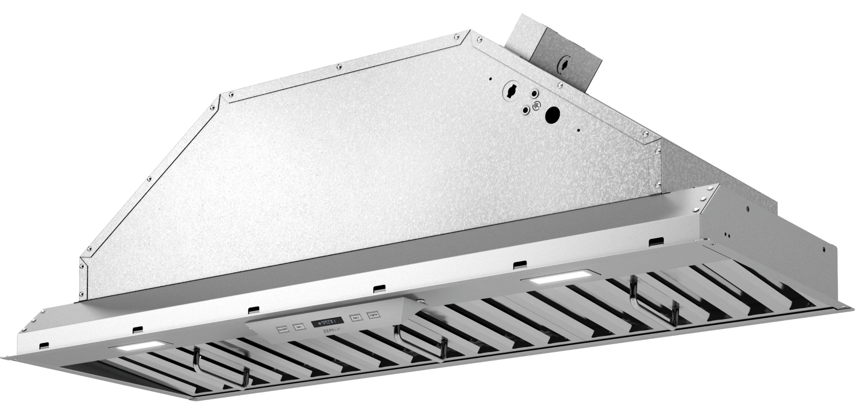 ZEPHYR Tornado III Insert, 40in x 15in, SS, BODY ONLY Stainless - AK8340ASX