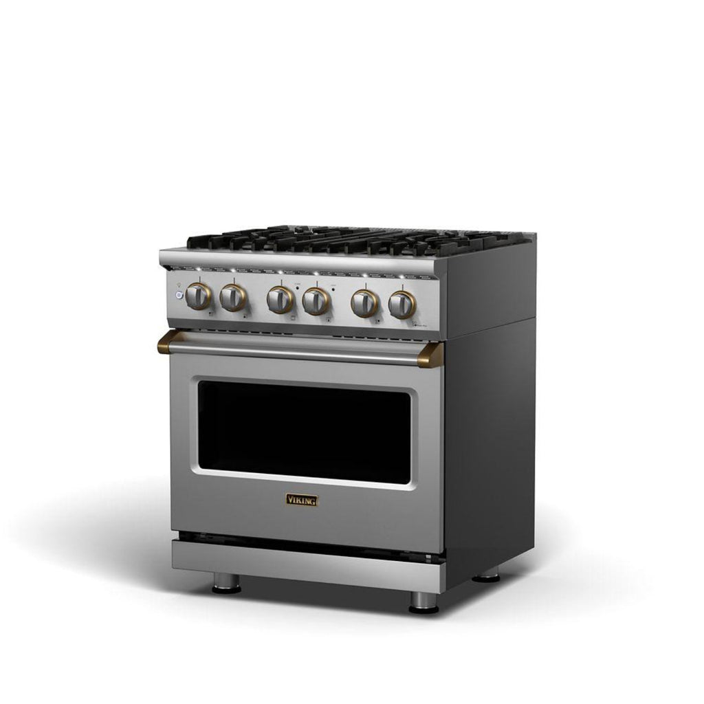VIKING 30" Dual Fuel Range Viking 5 Series Black - VDR5304BONLP