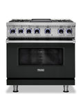 VIKING 36" Dual Fuel Range - VDR7362 Viking 7 Series Bronze - VDR73624GAN