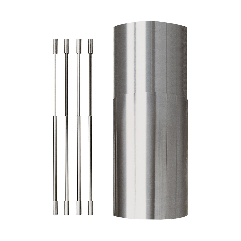 ZEPHYR Duct Cover Extension, CTP, 12', SS in Stainless Steel - Z1C00TP
