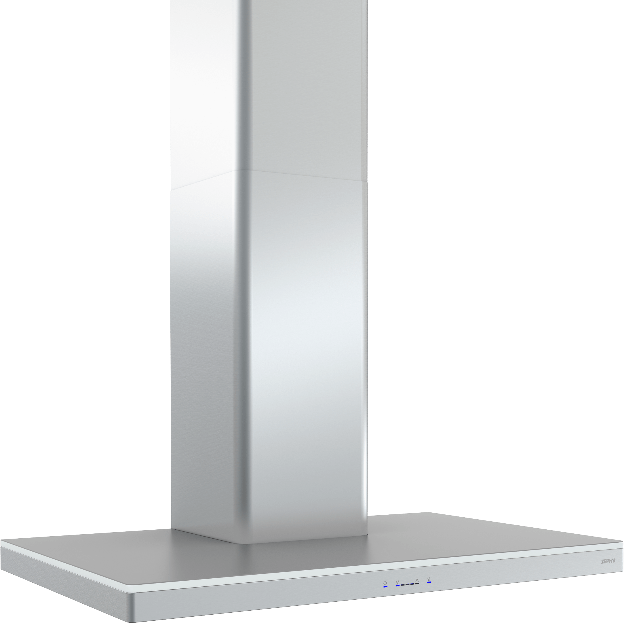 ZEPHYR Luce Wall, 90cm, SS, LED, 600 CFM w/ACT in Stainless Steel - ZLUM90CS